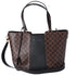 Louis Vuitton Jersey Tote Damier Ebene Shoulder Bag N44023 Brown Black
